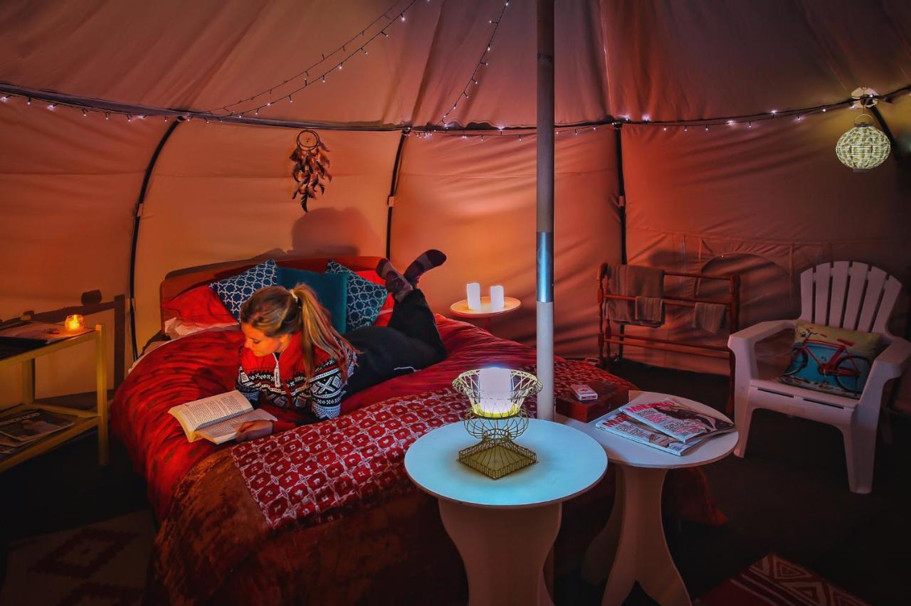 Отель Mt Gold Glamping Ванака Экстерьер фото