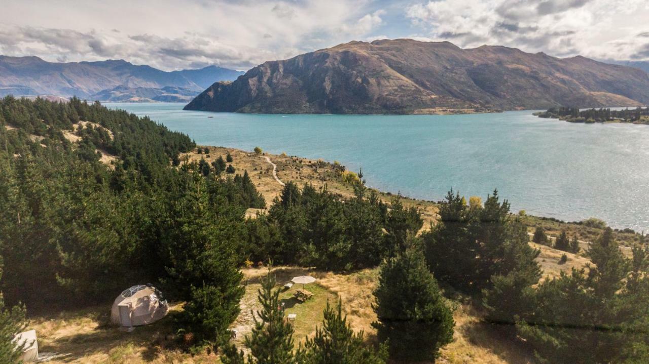 Отель Mt Gold Glamping Ванака Экстерьер фото